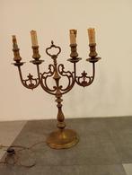 Antieke kandelaar electrisch gemaakt ca.50x39cm, Ophalen, Koper of Brons