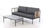 Danish Design Sofa 'Viola' with Coffee Table. Retail €1499, Ophalen of Verzenden, Nieuw, Aluminium