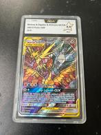 Moltres & Zapdos & Articuno - SM210 - PCA 9.5 MINT, Ophalen of Verzenden, Zo goed als nieuw, Losse kaart, Foil