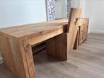 Steigerhouten kinderbureau met stoel, Ophalen, Gebruikt, Tafel(s) en Stoel(en)