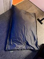 Zitzak donker grijs 120X80, Ophalen, Zo goed als nieuw, Grijs, Zitzak