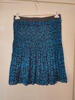 Gebloemde rok blauw, Kleding | Dames, Rokken, Maat 38/40 (M), Blauw, Ophalen of Verzenden, Zo goed als nieuw