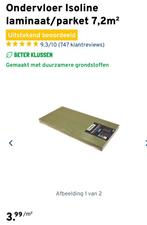 Ondervloer Isoline laminaat/parket, Doe-het-zelf en Verbouw, Vloerdelen en Plavuizen, Ophalen, Overige materialen, 30 cm of meer
