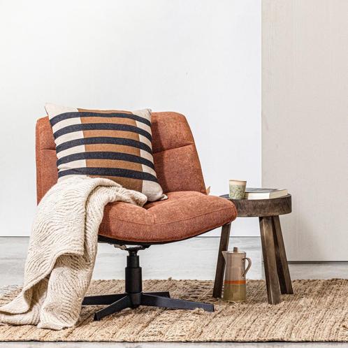 WOOOD Exclusive Sef krukje massief Paulowniahout 45 cm, Huis en Inrichting, Krukjes, Nieuw, Hout, Ophalen of Verzenden