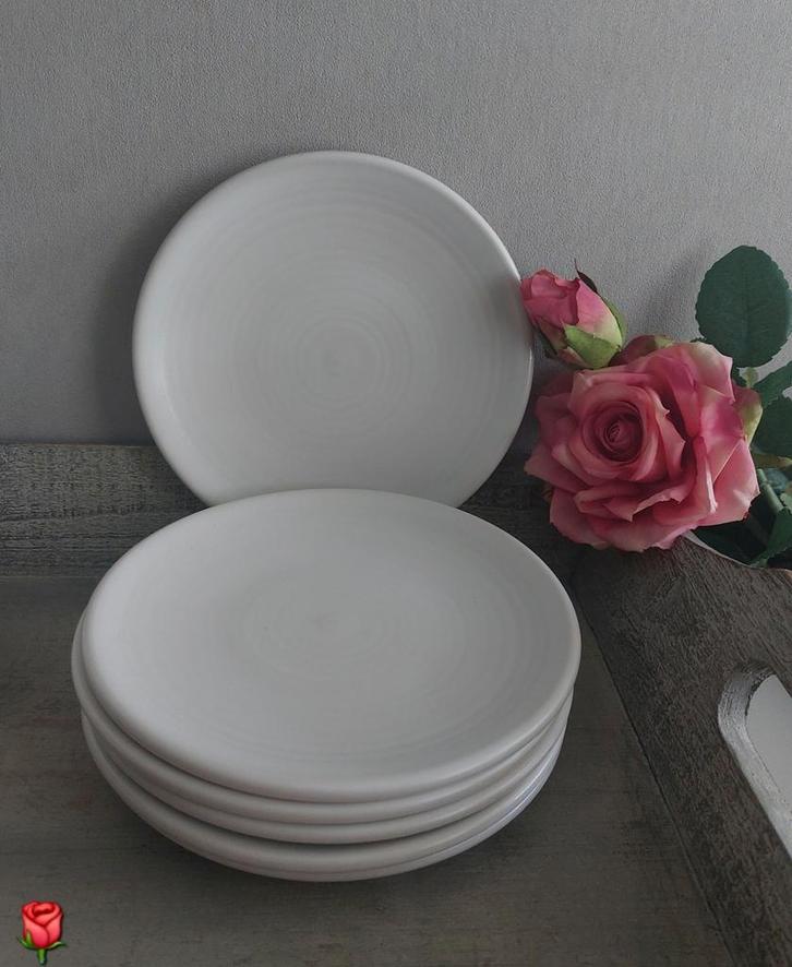 6 Bordjes Evo Pearl van Dudson uit Engeland 16 cm, Huis en Inrichting, Keuken | Servies, Nieuw, Bord(en), Overige stijlen, Aardewerk