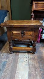 Houten nachtkastje, Huis en Inrichting, Slaapkamer | Nachtkastjes, Ophalen, Gebruikt, 45 tot 65 cm, Minder dan 55 cm