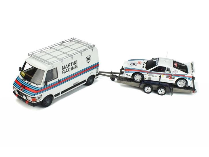 Ottomobile Pack Rallye Lancia 037 1/2000 1:18 Nieuw, Hobby en Vrije tijd, Modelauto's | 1:18, Nieuw, Auto, OttOMobile, Ophalen of Verzenden