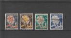 Nederland 1933, NVPH 261 t/m 264, Gestempeld., Verzenden, T/m 1940, Gestempeld
