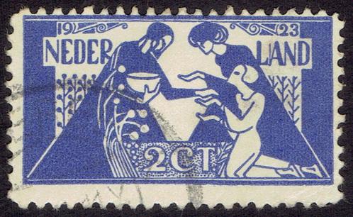 Nederland 1923, Toorop zegel., Postzegels en Munten, Postzegels | Nederland, Gestempeld, T/m 1940, Verzenden