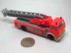 Brandweer Mercedes Ladderwagen Fluor Soforteinstieg., Ophalen of Verzenden, Gebruikt, Bus of Vrachtwagen, Herpa