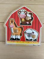 Houten puzzel Melissa & Doug, Ophalen of Verzenden, Gebruikt