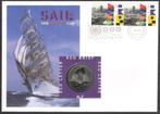Ecubrief 7 - Sail Amsterdam 1995, Postzegels en Munten, Verzenden, Envelop