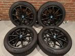 BMW 3-serie Velgen +winterbanden Pirelli SottoZero 225/45/18, Ophalen, 18 inch, Gebruikt, Banden en Velgen