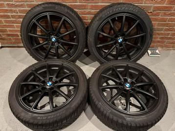 BMW 3-serie Velgen +winterbanden Pirelli SottoZero 225/45/18 beschikbaar voor biedingen