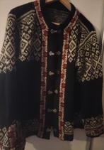 🎁Kado tip 100% Noors wollen vest  M Nieuw!, Ophalen, Nieuw, Groen