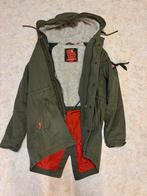 Winterjas heren Superdry Aviator Parka, Kleding | Heren, Maat 52/54 (L), Ophalen of Verzenden, Gedragen, Groen