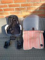 Bobike fietszitje inclusief scherm, Ophalen, Voetsteuntjes, 0 t/m 18 kg, Voorzitje