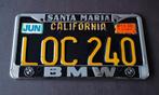 1963 Vintage auto Kentekenplaat licenseplate California BMW, Ophalen of Verzenden, Gebruikt, Auto's