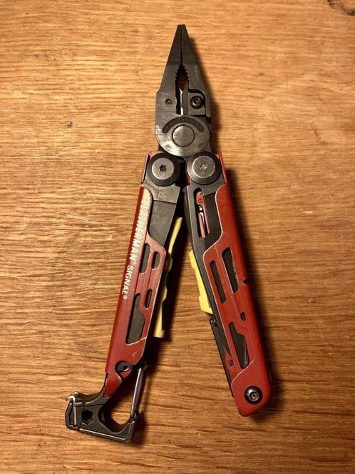 Leatherman signal, Caravans en Kamperen, Kampeergereedschap, Gebruikt, Ophalen of Verzenden