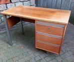 Teakhouten retro bureau schrijftafel jaren 50 60 i.z.g.st., Huis en Inrichting, Bureaus, Zo goed als nieuw, Ophalen, Bureau