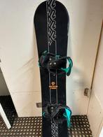 K2 Vandal Junior Snowboard incl binding maat 148W gebruikt, Sport en Fitness, Snowboarden, Gebruikt, Info@k2.com, Board, 3305 160th Ave SE, Bellevue, WA, 98008.