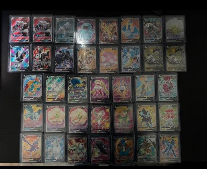 Pokémon Kaarten Full Art Sword & Shield - Sun & Moon, Hobby en Vrije tijd, Verzamelkaartspellen | Pokémon, Zo goed als nieuw, Losse kaart