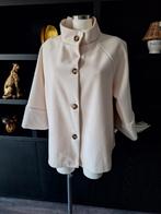 Nieuw jasje met fake fur aan de mouwen universele maat, Kleding | Dames, Wit, Maat 42/44 (L), Nieuw, Ophalen of Verzenden