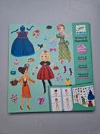 Djeco stickers en paperdolls Aankleedpop, Ophalen of Verzenden, Zo goed als nieuw, Overige typen