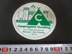 sticker campingplatz straubing strip kasteel tent motorsport, Ophalen, Zo goed als nieuw, Bedrijf of Vereniging