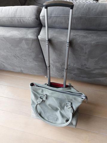 Trolley Fritzi aus Preusen lichtgrijs leer  beschikbaar voor biedingen