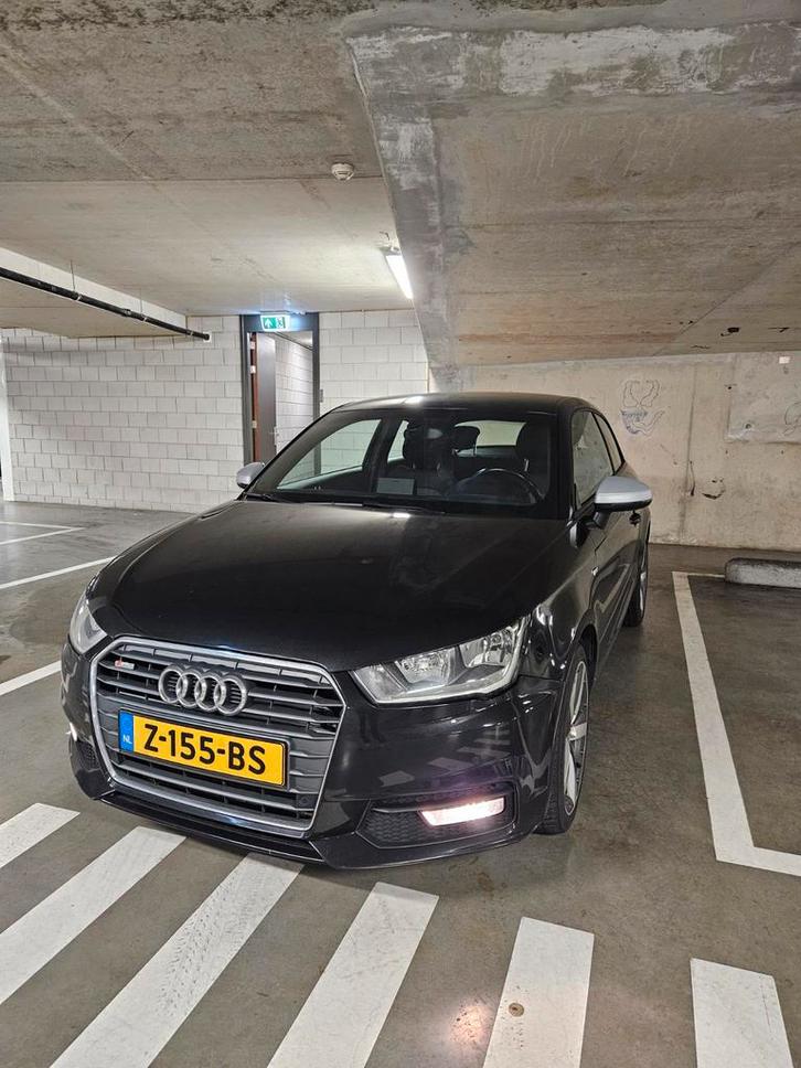 Audi A1 S-Line 1.0 Tfsi Ultra 3 deurs 2016 Zwart, Auto's, Audi, Particulier, A1, ABS, Airbags, Airconditioning, Alarm, Bluetooth