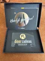 Diner cadeaubon (twv €50), Tickets en Kaartjes, Eén persoon, Cadeaubon, Overige typen