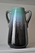 Art Deco Drip Glazed Vaasje Jaren '30 20 cm, Ophalen of Verzenden