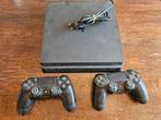PS4 slim met diverse spellen, Spelcomputers en Games, Spelcomputers | Sony PlayStation 4, Met 2 controllers, Ophalen of Verzenden