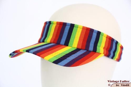 nieuwe Zonneklep SkyHigh regenboog 52-60 one size fits all, Kleding | Dames, Hoeden en Petten, Nieuw, Pet, One size fits all, Ophalen of Verzenden