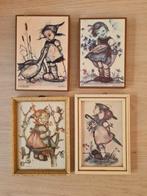Vintage lijstjes met afbeelding Hummel, Antiek en Kunst, Kunst | Tekeningen en Foto's, Ophalen of Verzenden