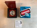 Tiger shark 1 oz zilver - The perth mint, Postzegels en Munten, Edelmetalen en Baren, Ophalen of Verzenden, Zilver