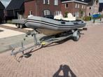 zodiac pro 420 met eventude e-tec 50pk, Watersport en Boten, Rubberboten, Ophalen, Benzine, Minder dan 70 pk, Overige materialen