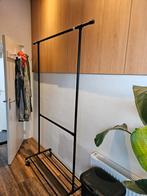 Zwaar stalen kledingrek - industrieel design - met wielen, Ophalen of Verzenden, Met wielen, Zo goed als nieuw