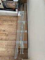 Gordijnrails - Diverse lengtes, Ophalen, Kunststof, Gebruikt, Overige typen