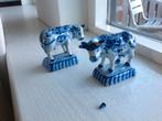 Twee Delfse blauwe koeien, Antiek en Kunst, Ophalen of Verzenden