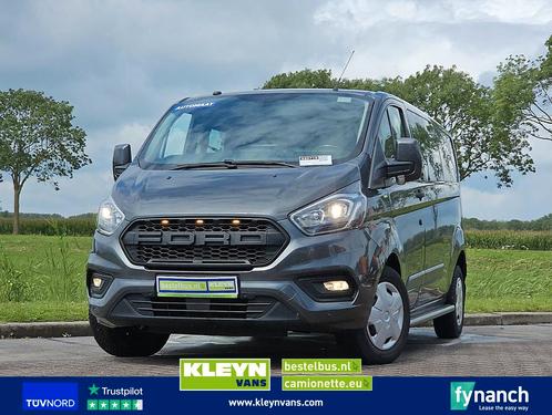 FORD TRANSIT CUSTOM 2.0, Auto diversen, Schadeauto's, Ford, Automaat, Diesel, Overige carrosserieën, Zilver of Grijs