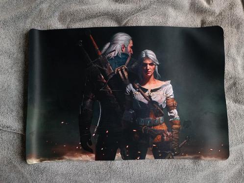 The Witcher 3 - Geralt en Ciri - XL muismat, Computers en Software, Muismatten, Nieuw, Ophalen of Verzenden