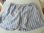 lichtblauw met witte streep  zwemshort van Gant XL, Blauw, GANT, Maat 56/58 (XL), Ophalen of Verzenden
