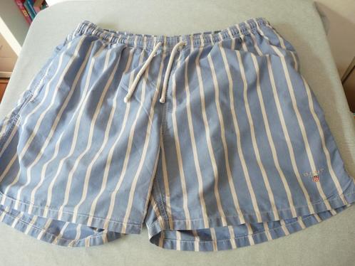 lichtblauw met witte streep  zwemshort van Gant XL, Kleding | Heren, Badmode en Zwemkleding, Zwemshort, Maat 56/58 (XL), Blauw