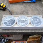 3 onderzetters in doos, Ophalen of Verzenden, Nieuw, Glas of Kopje