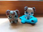 2x Littlest pet shop hond puppy, Ophalen of Verzenden