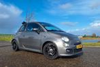 Fiat 500C Sport Cabrio Twinair Turbo 80pk 2015, Auto's, Fiat, Leder en Stof, Origineel Nederlands, Handgeschakeld, 26 km/l