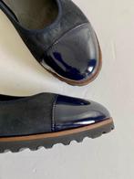 i275 Gabor mt 39 instappers schoenen met platte hak d-blauw, Kleding | Dames, Blauw, Ophalen of Verzenden, Gabor, Instappers