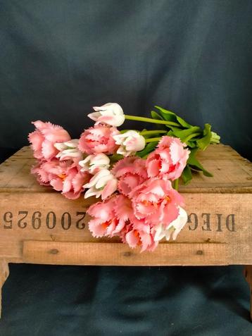 Kunstbloemen Real touch parrot tulpen AANBIEDING beschikbaar voor biedingen